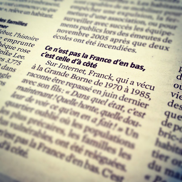 Extrait d'un journal